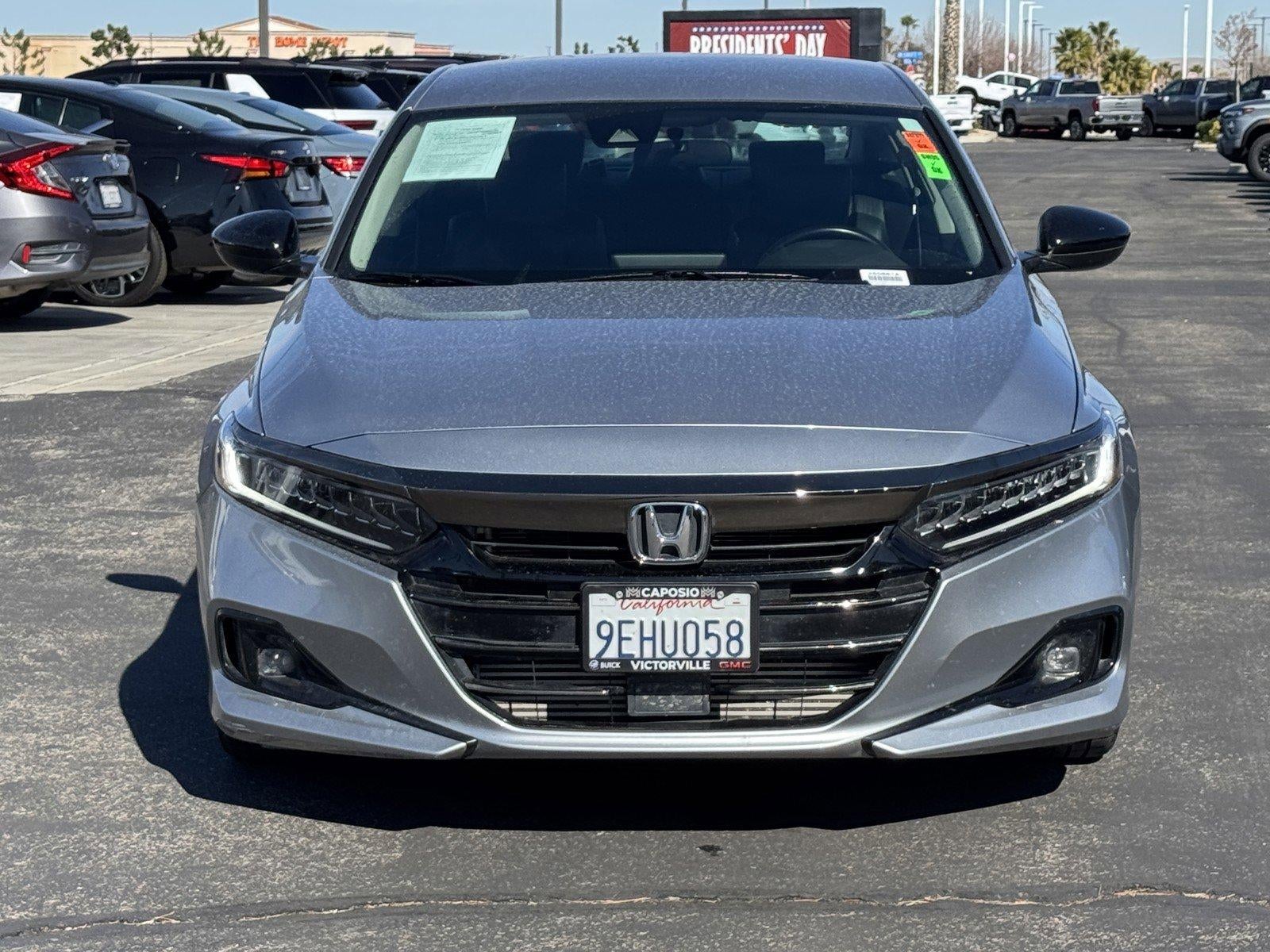 2022 Honda Accord Sedan Sport SE