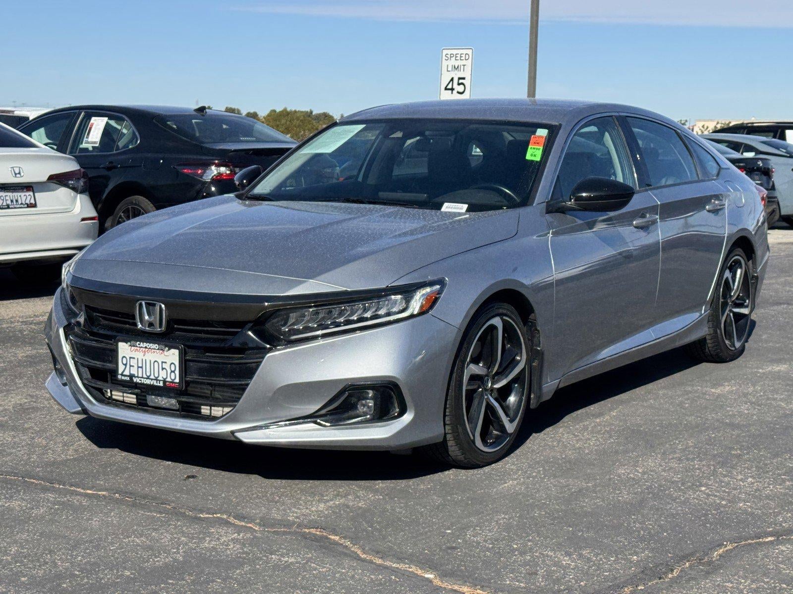 2022 Honda Accord Sedan Sport SE