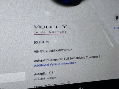 2021 Tesla Model Y Performance